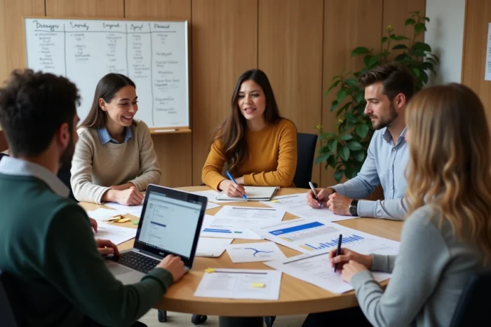 Réunion du comité CSE Altran pour planifier l'allocation des subventions aux activités sociales et culturelles des salariés